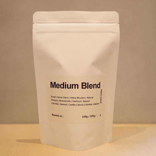 【テスト中】Medium Blend 中深煎りのブレンド